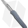 Microtech Cypher MK7 S/E OTF Automatic Knife Gray (4" Stonewash) 241M-10GY