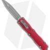 Microtech Dirac D/E OTF Automatic Knife Distressed Red (3" Apoc)