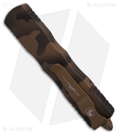 Microtech Dirac D/E Signature Series OTF Automatic Knife Coyote Camo (2.8" Serr) 5 Microtech Dirac D/E Signature Series OTF Automatic Knife Coyote Camo (2.8" Serr) - Image 3