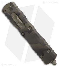 Microtech Dirac D/E Signature Series OTF Automatic Knife Olive Camo (2.88" Camo) -Microtech Shop Microtech Dirac DE Signature Series OTF Auto Olive Camo Camo BHQ 179065 jr spine