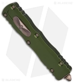 Microtech Dirac Dagger OTF Automatic Knife OD Green (2.88" Bronze Apocalyptic) 7 Microtech Dirac Dagger OTF Automatic Knife OD Green (2.88" Bronze Apocalyptic) -Microtech Shop Microtech Dirac Dagger OTF AK OD Green 2in Bronze Apocalyptic BHQ 174551 td spine