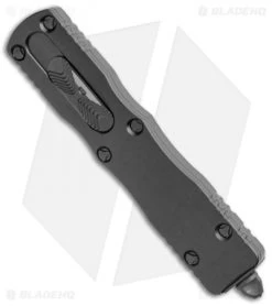 Microtech Dirac Dagger OTF Automatic Knife Black (2.88" Black) -Microtech Shop Microtech Dirac Dagger OTF Auto Black Black BHQ 112137 jr spine