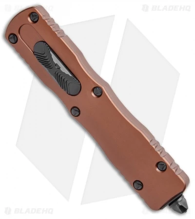 Microtech Dirac Delta OTF Automatic Knife Tan (3.75" Black) 227-1TA 4 Microtech Dirac Delta OTF Automatic Knife Tan (3.75" Black) 227-1TA - Image 2