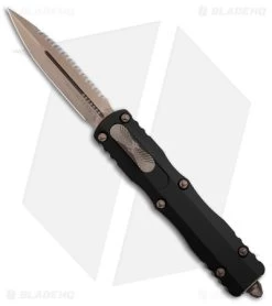 Microtech Dirac Delta Dagger OTF Automatic Knife D/E F/S (3.75" Bronze) 227-15