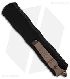 Microtech Dirac Delta Dagger OTF Automatic Knife D/E F/S (3.75" Bronze) 227-15 8 Microtech Dirac Delta Dagger OTF Automatic Knife D/E F/S (3.75" Bronze) 227-15 -Microtech Shop Microtech Dirac Delta Dagger OTF AK DE FS 3in Bronze BHQ 173547 td side