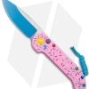 Microtech Exclusive Dessert Warrior LUDT Automatic Knife (3.4" Blue) -Microtech Shop Microtech Exclusive LUDT Dessert Warrior Blue BHQ 176596 jr