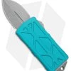 Microtech Exocet Dagger CA Legal OTF Automatic Knife Teal (Apocalyptic)