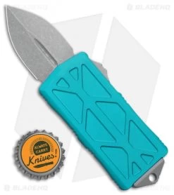 Microtech Exocet Dagger CA Legal OTF Automatic Knife Teal (Apocalyptic) -Microtech Shop Microtech Exocert Dagger CA Legal OTF Auto Turquoise Apocalyptic 157 10APTQ BHQ 113378 jr bottlecap