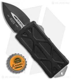 Microtech Exocet Dagger CA Legal OTF Automatic Knife (1.9" Black) -Microtech Shop Microtech Exocet Dagger CA Legal OTF Auto Black 157 1 BHQ 103565 jr bottlecap