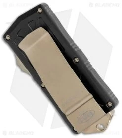 Microtech Exocet Dagger CA Legal OTF Automatic Knife (1.9" Black DLC) -Microtech Shop Microtech Exocet Dagger CA Legal OTF Auto Black DLC 157 1DLCBZ BHQ 113541 jr side