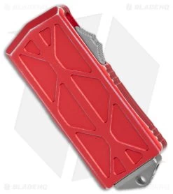 Microtech Exocet Dagger OTF Automatic Knife Distressed Red (1.9" Apocalyptic SW) -Microtech Shop Microtech Exocet Dagger CA Legal OTF Auto Distressed Red Apocalypitc BHQ 178734 jr spine