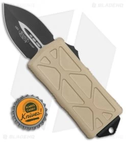 Microtech Exocet Dagger CA Legal OTF Automatic Knife Gold (1.9" Black) 157-1BSE -Microtech Shop Microtech Exocet Dagger CA Legal OTF Auto Gold Black 157 1BSE BHQ 134038 jr bottlecap