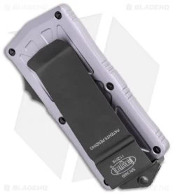 Microtech Exocet Dagger CA Legal OTF Automatic Knife Gray (1.9" Black) 157-1GY -Microtech Shop Microtech Exocet Dagger CA Legal OTF Auto Gray Black 157 1GY BHQ 112482 jr side 2