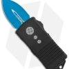 Microtech Exocet Dagger Jedi Knight CA Legal OTF Automatic Knife (1.9" Blue)