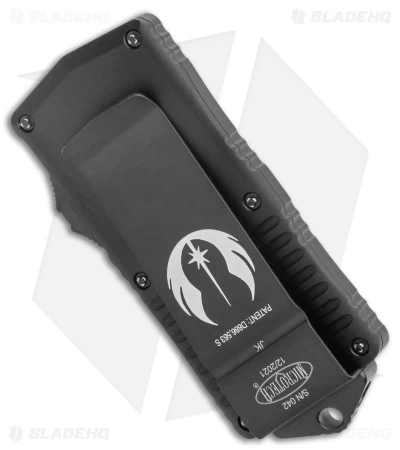 Microtech Exocet Dagger Jedi Knight CA Legal OTF Automatic Knife (1.9" Blue) 5 Microtech Exocet Dagger Jedi Knight CA Legal OTF Automatic Knife (1.9" Blue) - Image 3