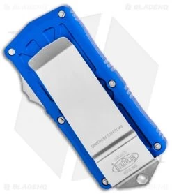 Microtech Exocet Dagger CA Legal OTF Automatic Knife Blue (1.9" Stonewash) -Microtech Shop Microtech Exocet Dagger CA Legal OTF Automatic Knife Blue Stonewash BHQ 10768 kp side jr