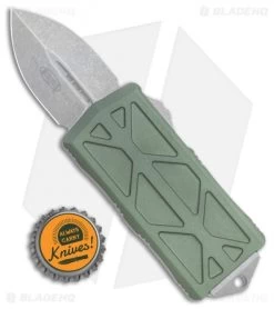 Microtech Exocet Dagger CA Legal OTF Automatic Knife OD Green (1.9" Apocalyptic) -Microtech Shop Microtech Exocet Dagger CA Legal OTF Automatic Knife OD Green 1.9in Apocalyptic 157 10APOD BHQ 114011 LS Bottlecap 2