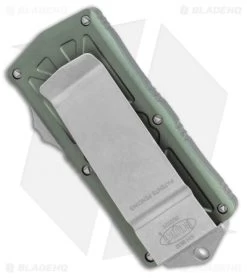 Microtech Exocet Dagger CA Legal OTF Automatic Knife OD Green (1.9" Apocalyptic) -Microtech Shop Microtech Exocet Dagger CA Legal OTF Automatic Knife OD Green 1.9in Apocalyptic 157 10APOD BHQ 114011 LS Side 2