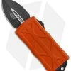 Microtech Exocet Dagger CA Legal OTF Automatic Knife Orange (1.9" Black)