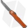 Microtech Halo VI Tanto OTF Knife Orange Distressed (4.4" Apocalyptic) -Microtech Shop Microtech Halo VI Tanto Orange Distressed Apocalyptic 250 10DOR BHQ 93726 jr