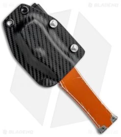 Microtech Halo VI Tanto OTF Knife Orange Distressed (4.4" Apocalyptic) -Microtech Shop Microtech Halo VI Tanto Orange Distressed Apocalyptic 250 10DOR BHQ 93726 jr sheath