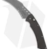 Microtech Hawk Automatic Knife Black Aluminum (4" Serrated BB ATS-34) -Microtech Shop Microtech Hawk Auto BB Serr BHQ 172989 jr