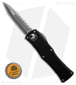 Microtech Hera D/E OTF Automatic Knife Black (3" Apocalyptic Serrated) 702-12AP -Microtech Shop Microtech Hera DE OTF Automatic Knife Black 3 in Apocalyptic Serrated BHQ 181679 hd size