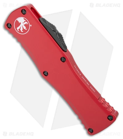 Microtech Hera D/E Auto Knife Red Aluminum (3" Black Serr) 4 Microtech Hera D/E Auto Knife Red Aluminum (3" Black Serr) - Image 2