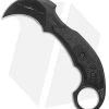 Microtech Bastinelli Signature Iconic Karambit Fixed Blade Knife CF (Black) -Microtech Shop Microtech Iconic Fixed Signature Series Right Hand Carry DLC Standard Black 118 1 DLSCR BHQ 138701 jr