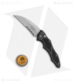 Microtech Kestrel Automatic Knife (3" Bead Blast Serr) 4/2000 -Microtech Shop Microtech Kestrel Auto BB Serr 4 BHQ 31781 jr bottlecap