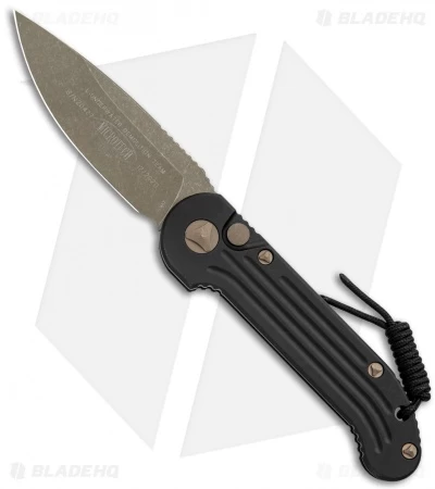 Microtech LUDT Automatic Knife Black (3.4" Bronze Apocalyptic) 135-13AP 3 Microtech LUDT Automatic Knife Black (3.4" Bronze Apocalyptic) 135-13AP