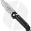 Microtech LUDT Automatic Knife Black (3.4" Stonewash) 135-10 -Microtech Shop Microtech LUDT Auto Black SW 135 10 BHQ 6169 jr
