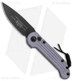 Microtech LUDT Automatic Knife Gray (3.4" Black) 135-1GY
