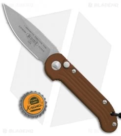 Microtech LUDT Automatic Knife Tan (3.4" Apocalyptic) 135-10APTA -Microtech Shop Microtech LUDT Auto Tan Apocalyptic 135 10APTA BHQ 117953 jr bottlecap