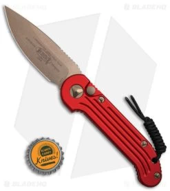 Microtech LUDT Automatic Knife Red (3.4" Bronze) 135-13RD 9 Microtech LUDT Automatic Knife Red (3.4" Bronze) 135-13RD -Microtech Shop Microtech LUDT Automatic Knife Red 3in Bronze BHQ 50130 td size