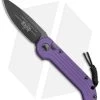 Microtech LUDT Automatic Knife Purple (3.4" Black) 135-1PU -Microtech Shop Microtech LUDT Prpl Black 135 1PU BHQ 69021 jr 1