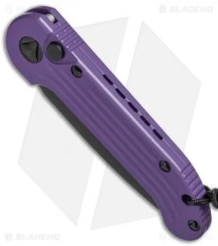 Microtech LUDT Automatic Knife Purple (3.4" Black Serr) 135-2PU -Microtech Shop Microtech LUDT Prpl Black Serr 135 2PU BHQ 69023 jr spine