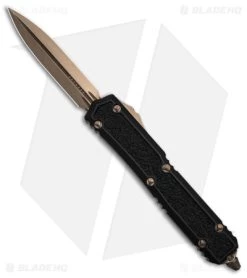 Microtech Makora D/E Signature Series Black (3.4" Bronzed) 206-13 S