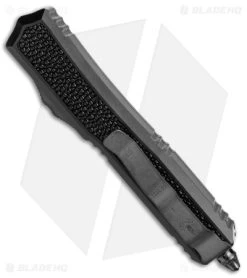 Microtech Marfione Makora II D/E OTF Auto Stingray Inlay (3.25" Apocalyptic DLC) -Microtech Shop Microtech Makora II DE Auto Dagger Stingray Inlay Apacolyptic DLC BHQ 146698 jr side