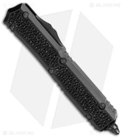 Microtech Marfione Makora II D/E OTF Auto Stingray Inlay (3.25" Apocalyptic DLC) -Microtech Shop Microtech Makora II DE Auto Dagger Stingray Inlay Apacolyptic DLC BHQ 146698 jr spine