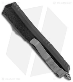 Microtech Makora Signature D/E OTF Automatic Knife Black (3.4" Apocalyptic) 8 Microtech Makora Signature D/E OTF Automatic Knife Black (3.4" Apocalyptic) -Microtech Shop Microtech Makora Signature DE OTF Auto Black Aluminum Apocalyptic BHQ 144025 jr side