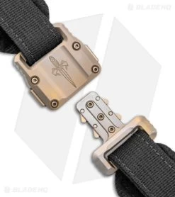 Microtech Marfione Custom Apis Tactical Belt Black Ti 91-BKTTI-38 -Microtech Shop Microtech Marfione Custom Apis Tactical Black Ti 36 BHQ 174542 jr buckle open 1