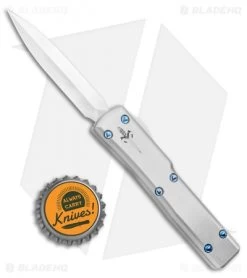 Microtech Marfione Custom D/E UTX-70 OTF Knife SS Blue Ti (2.4" Mirror) 347-MCK -Microtech Shop Microtech Marfione Custom D E UTX 70 OTF Knife SS Blue Ti 2.37 Mirror 347 MCK BHQ 121504 LS jr bottlecap