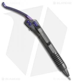 Microtech Marfione Custom Siphon II DLC Ti W/ Purple Haze Lever