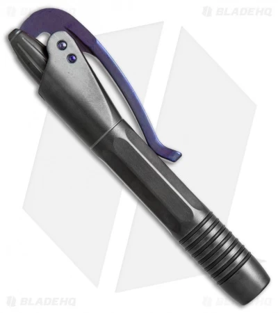 Microtech Marfione Custom Siphon II DLC Ti W/ Purple Haze Lever 4 Microtech Marfione Custom Siphon II DLC Ti W/ Purple Haze Lever - Image 2