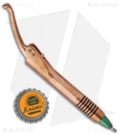 Microtech Marfione Custom Siphon II Copper W/ Antique Green Hardware -Microtech Shop Microtech Marfione Custom Siphon II Copper Antique Green Hardware BHQ 89391 jr bottlecap