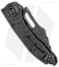 Microtech Marfione Custom Stitch Auto Knife DLC Borka (CFw/DLC TT Hardware) 8 Microtech Marfione Custom Stitch Auto Knife DLC Borka (CFw/DLC TT Hardware) -Microtech Shop Microtech Marfione Custom Stictch Auto Borka CF DLC Textured BHQ 175999 jr side