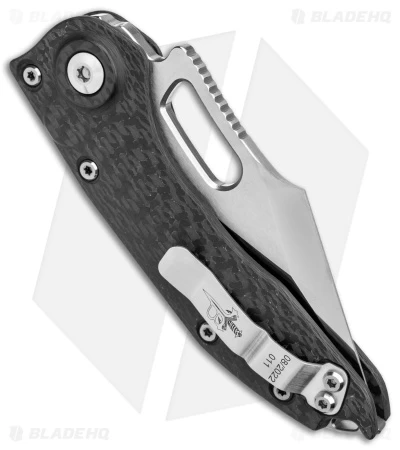 Microtech Marfione Custom Stitch Auto Knife Diamondwash CF (TT Hardware) 5 Microtech Marfione Custom Stitch Auto Knife Diamondwash CF (TT Hardware) - Image 3