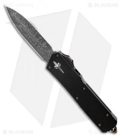 Marfione Custom Scarab Ll D/E OTF Automatic Knife (3.5" Vegas Forge Damascus)