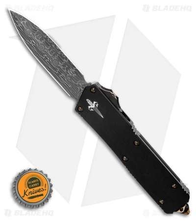 Marfione Custom Scarab Ll D/E OTF Automatic Knife (3.5" Vegas Forge Damascus) 6 Marfione Custom Scarab Ll D/E OTF Automatic Knife (3.5" Vegas Forge Damascus) - Image 4